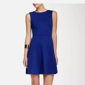 Trina Turk Delphine Cutout Ponte Fit & Flare Dress